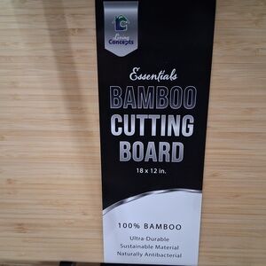 Bamboo Cutting Board 18 X 12 Inchs